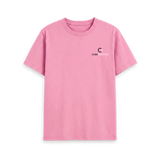 Rose Pink Printed T-shirt Front