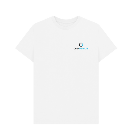 White Printed T-shirt Front