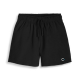 Black Printed Womens Joggers Front