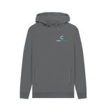 Slate Grey Printed Hoody Front