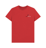 Red Printed T-shirt Front